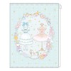 Takei Miki [Pocket File] Zippered 6 Pocket Clear File /