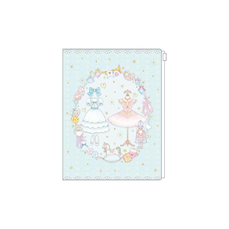 Takei Miki [Pocket File] Zippered 6 Pocket Clear File /