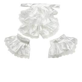 KKmeter Lace Jabot and Cuffs Set Steampunk Colonial Pirate Accessories for Men Women and Kids (Adult)