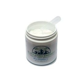 Healthy Energy Drink Powder - Stevia & Natural Caffeine | Elevated Energy Fizzy Drink Mix | Blue Raspberry | 30 Servings