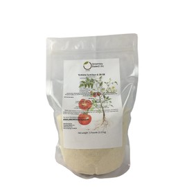 Greenway Biotech 5 Pounds Tomato Fertilizer Powder 4-18-38 Plus Trace Minerals - 100% Water Soluble Makes 1000 Gallons Includes Essential Chelated Micronutrients