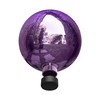 Alpine Corporation 10" Diameter Indoor Outdoor Glass Gazing Globe Garden