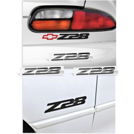Z28 Badge Overlay Decals - 93-02 Camaro Z28 - (Color: Carbon Fiber)