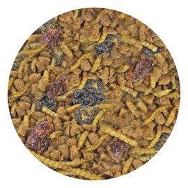 Berries & Bugs (10 lb.) - All Natural High Protein High Fiber Insectivore Diet with Fruit, Gut-Loaded Insects, & Healthy Vitamins - Hedgehogs, Sugar Gliders, Skunks, Opossums & Other Insectivores