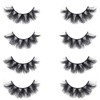 DYSILK 6D False Eyelashes, Fluffy Long Dramatic Natural False Eyelashes,
