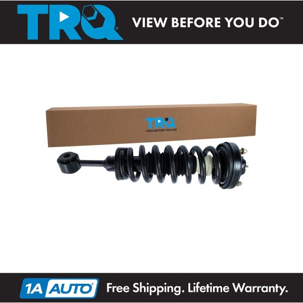 TRQ Complete Loaded Strut Spring Shock Front Left or RH
