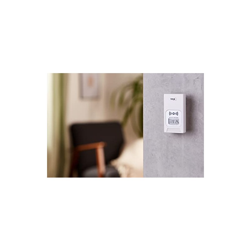 TFA Dostmann Temperature transmitter with display, replacement transmitter, outdoor transmitter