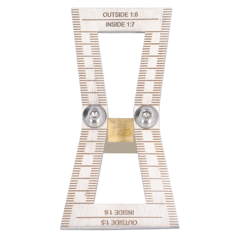 Dovetail Marker Woodworking Dovetail Scribing Gauge Measuring Tool with 1:5/1:6/1:7/1:8