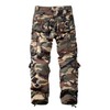 Match Men's Wild Cargo Pants #3357(Khaki camo,34)