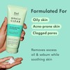 Rael Face Wash, Miracle Clear – Gentle Exfoliating Cleanser with