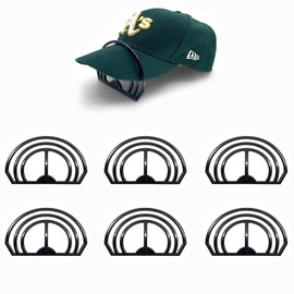 ChenYuehao 6Pcs Smooth Surface Hat Curving Band Reusable Hat Brim Bender Stable Circle Hat Bill Bender Cap No Steaming Hat Bill Bender for Baseball Caps