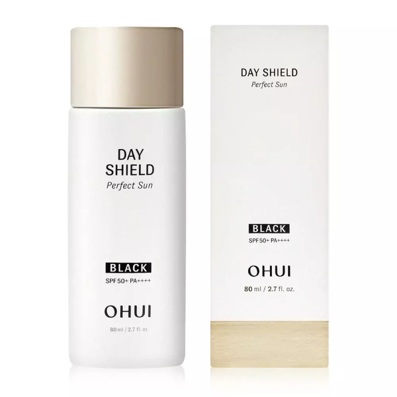 OHUI [오휘]오휘 데이쉴드 퍼펙트 선 블랙 80ml 대용량 데일리 선크림