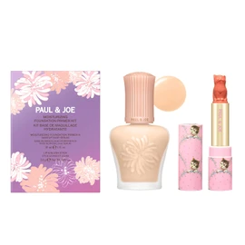 PAUL & JOE Moisturising Foundation Primer Kit 01 with Lip & Cheek Stick