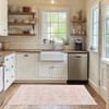 LIMON HOME Pink Floral 3x5 Entryway Rug Indoor Washable Non-Slip
