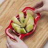 Zeal J217R Apple Cutter & Corer, Plastic, Red