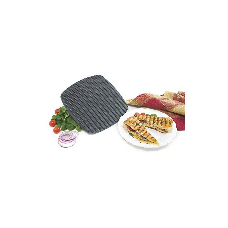 Norpro Italian Panini Sandwich Press And Steak Chicken Grill Cast