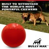 Bully Max Indestructible Dog Ball Toy for Aggressive Chewers -