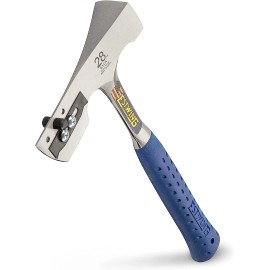ESTWING Shingler's Hammer - 28 oz Roofer's Tool with Milled Face E3-CA