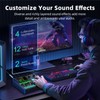 PUPGSIS Gaming Audio Mixer, Audio Interface for PC/Podcast/Streaming, Sound Board