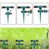 Hsthe Sea 360 Degree Automatic Rotating Sprinkler Pack Garden Watering