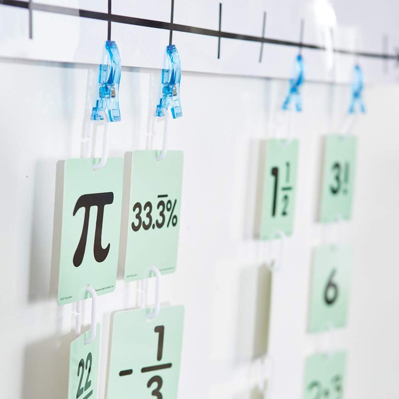 EAI Education Classroom Open Number Line Cards: Grades 6-8 (Cards