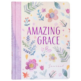 Amazing Grace Fabric Journal - Prayer Journal for Women, Perfect Faith Book Gift for Birthdays, Holidays, and More