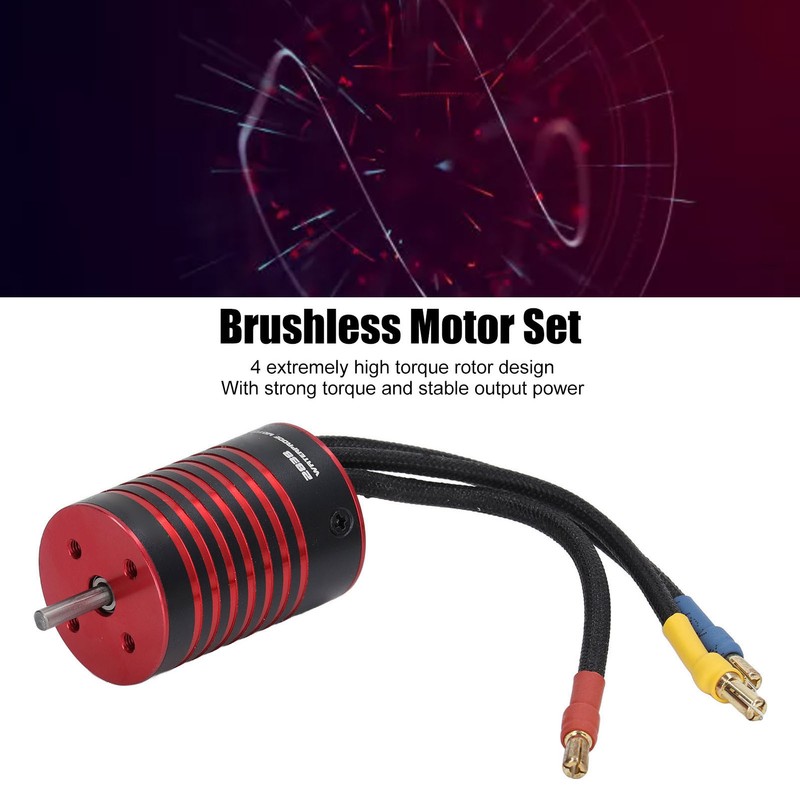 Brushless M2838 Motor Set 35A ESC Programming Card Electronic Speed
