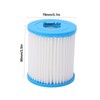 8 Pcs Pool Filter Cartridge Strong Filtration Ability Heavy Duty