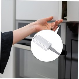 Operitacx 5stücke Schranktürschloss Magnetisch Versteckter Türriegel Selbstverriegelndes Türschlösser Für Möbel Schranktürriegel Ohne Türgriff Installieren