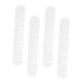 SAFIGLE 4pcs Hair Bonding Glue Protector Heat Shield Guards for Hair Extensions Scalp Protection Heat Insulation Design Beauty Salon Tool