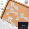 Set of 3: Transparent Ukan Clip | Holds Textbooks, Sheet