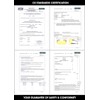 voltX 'QUAD' 4 in 1 Schutzbrille mit Lesehilfe (+3,0 Dioptrien,