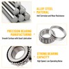 Racewill 4 Sets Trailer Hub Wheel Bearing Kit - Inner