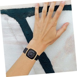 Outanaya 1pc Shockproof Watch Frame Protector Case for Sense All-Around with Transparent Design and Lightweight Protective Cover