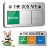 Dog Fed Sign- Dog Feeding Chart 3 Times A Day,Pet