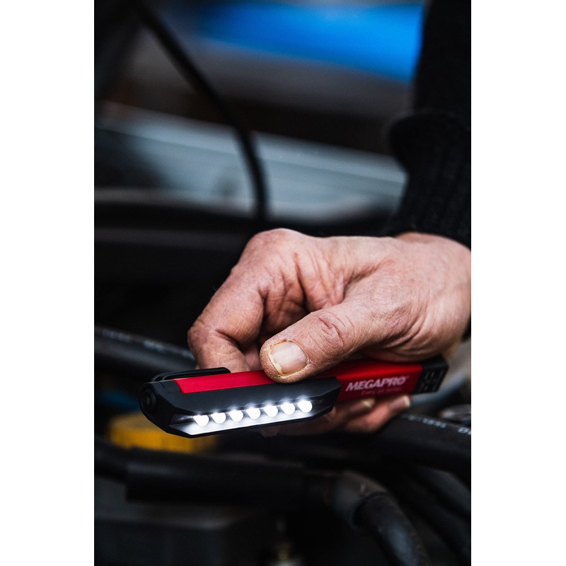 Megapro 6WORKLIGHT High-Intensity LED Work Light, 6-1/2 by 1-3/4 by