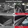 Kona Large Inverted Reverse Umbrella with C-Shaped Handle, Windproof Double