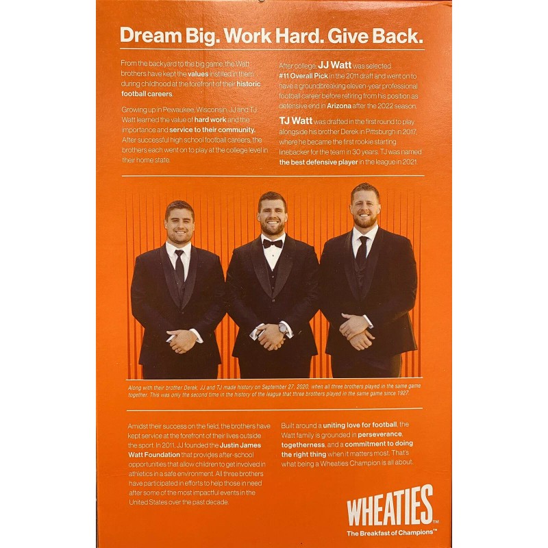 General Mills WHEATIES Breakfast of Champions Cereal UNOPENED FULL Box