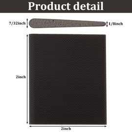 14 Pieces Door Corner Seal Exterior Door Jamb Frame Seal Door Draft Stopper with Adhesive for Weather Stripping and Draft Protection Foam Corner Seal (Black)