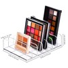 JessLab Eyeshadow Palette Makeup Organiser, Acrylic 7-Section Divided Make Up