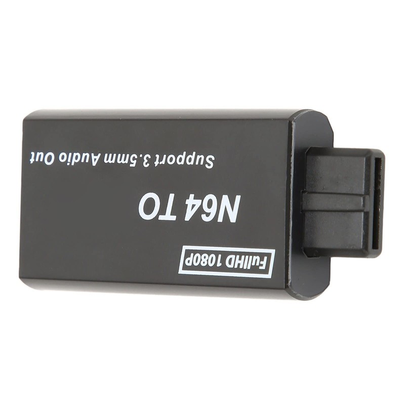 N64 to HDMI Converter, 1080P Video Game Adapter with 3.5mm