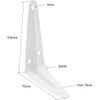TERF® London Shelf Bracket White 100mm X 75mm (4 X
