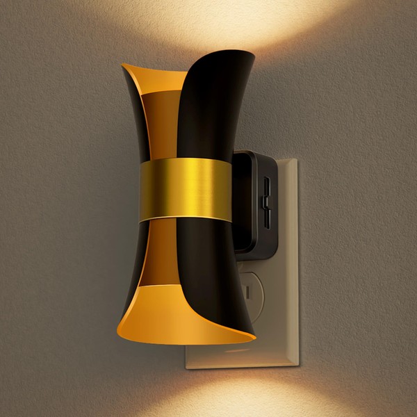 Fulighture Night Light, Night Lights Plug into Wall, Auto Dusk
