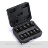 CASOMAN 3/8-inch Drive Pipe Plug Socekt Set, SAE, CR-MO, Tapered