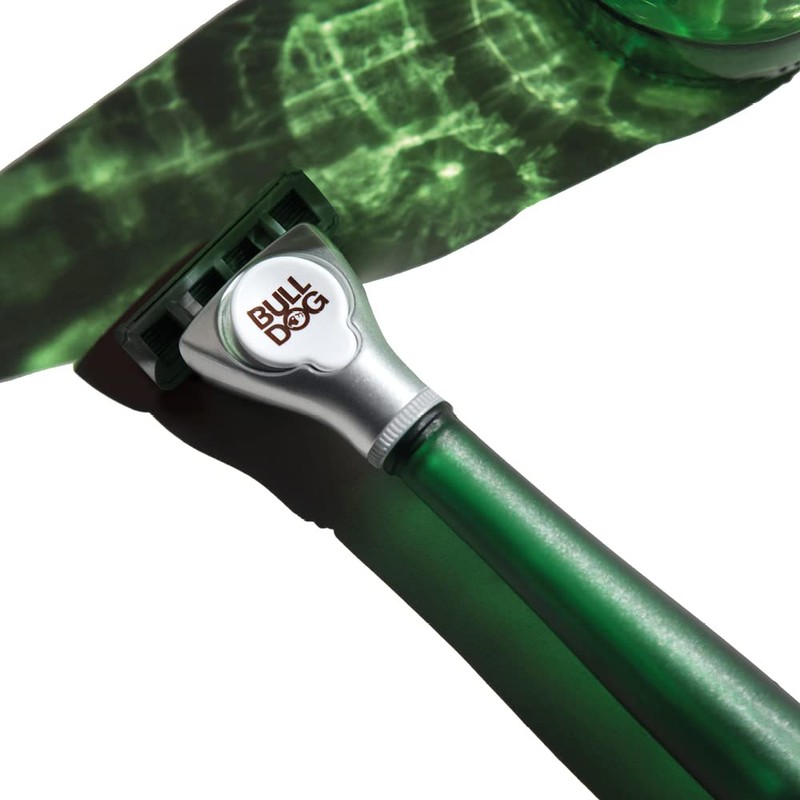 Bulldog Original Glass Holder with Blade 5 Blades