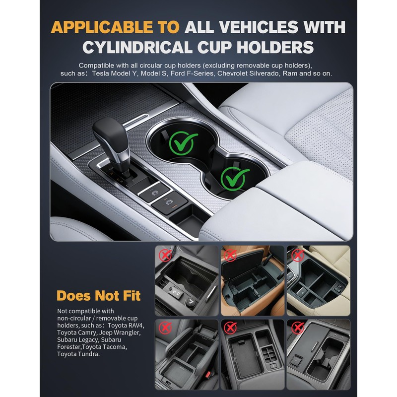Aucoza Car Desk for Laptop, Car Table & Car Tray