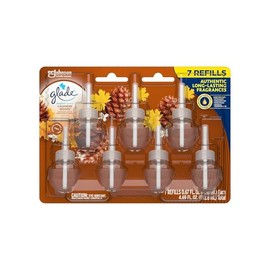 Glade PlugIns Scented Oil Refill, Cashmere Woods, 0.67 Fl. Oz., 7/Pack (350769)