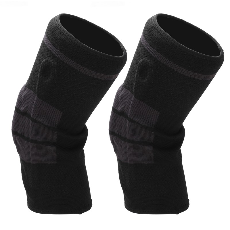 2Pcs Winter Knee Brace Protector Anti Slip Knee Compression Sleeve