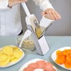 Vegetable Cutter Compact Washable Fruits Cutter Portable Upright Food Chopper