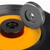 Record Adapter Aluminum Record Player Turntable Adapter RPM Gramophone Accessory